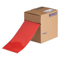 Floor Marking Tape, Polyester, No Legend, Red, 4 in W., 8 mil Thickness