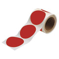 Floor Marking Tape, Polyester, No Legend, Red, 2" W., 8 mil Thickness, 350 PK