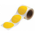 Floor Marking Tape, Polyester, No Legend, Yellow, 2" W., 8 mil Thickness, 350 PK