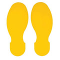 Floor Marking Tape, Polyester, No Legend, Yellow, 3 1/2 in W., 8 mil Thickness, 10 PK