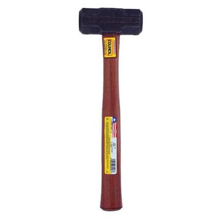 Engineers Hammer, 2-1/2 lb, 15 In, Hickory