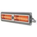 Electric Infrared Heater, 1 Phase, Aluminum, 13,648 BtuH, 208/240V AC 4000 W