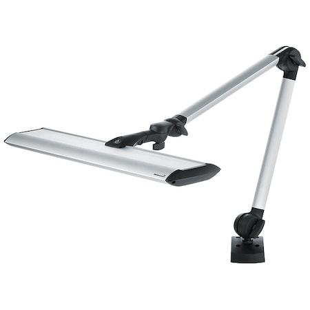 Task Light, Articulating, 30 W, Silver