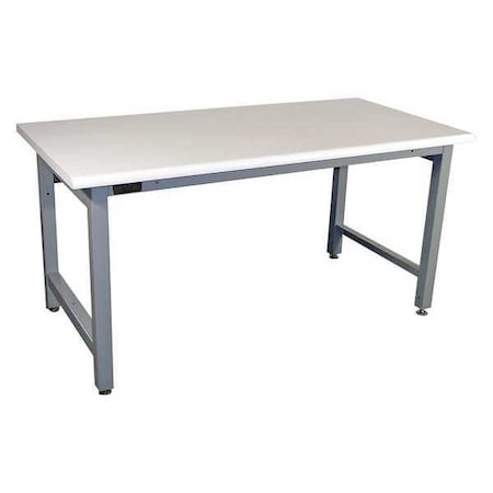 Workstation, ESD, Rolled Edge, Lt Gray