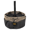 Bucket Bag, Black, Polyester, 18 Pockets