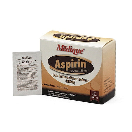 Pain Relief, Tablet, 325mg Size, PK24