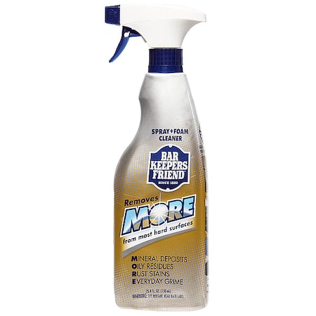 Spray and Foam Cleanser, Trigger Spray Bottle, 25.4 oz, Citrus, 6 PK