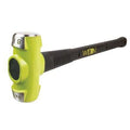 Sledge Hammer, 8 lb., 24 In, Rubber/Steel