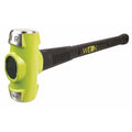 Sledge Hammer, 8 lb., 32 In, Rubber/Steel
