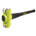 Sledge Hammer, 8 lb., 38 In, Rubber/Steel