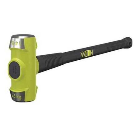 Sledge Hammer, 14 lb., 36 In, Rubber/Steel
