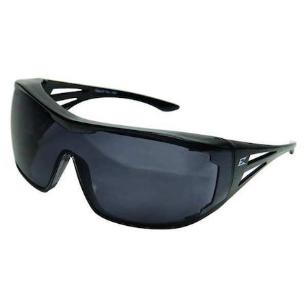 Ossa, Safety Glasses, Anti-Scratch, Gray Lens, Black Frame, Full-Frame