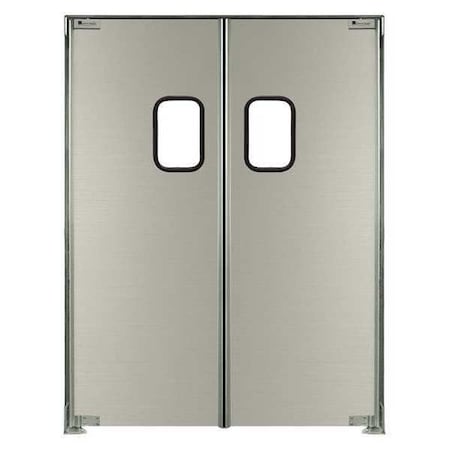 Swinging Door,7 x 6 ft,Aluminum,PR