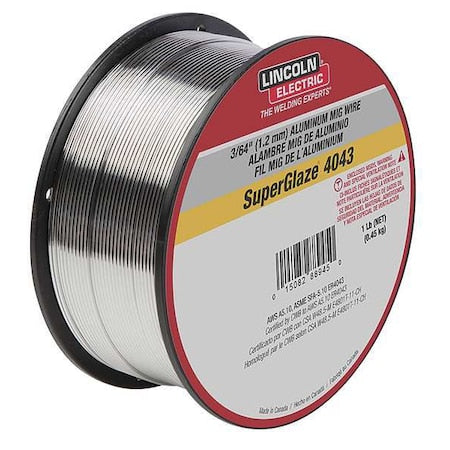 MIG Welding Wire, 4043, .045, Spool