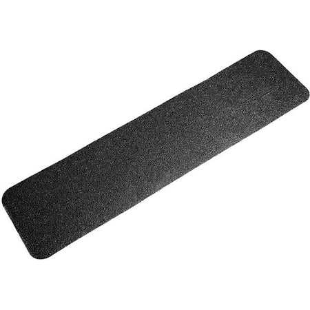 Anti-Slip Tread Aluminum oxide 46 Grit Size, Black, 6" W x 2 ft. L, 52 mil Thick
