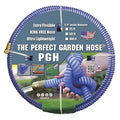 5/8 in ID x 100 ft L Water Hose, Rubber Tube, Green, Brass x Brass Fitting