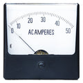 Analog Panel Meter, AC Current, 0-50 AC A