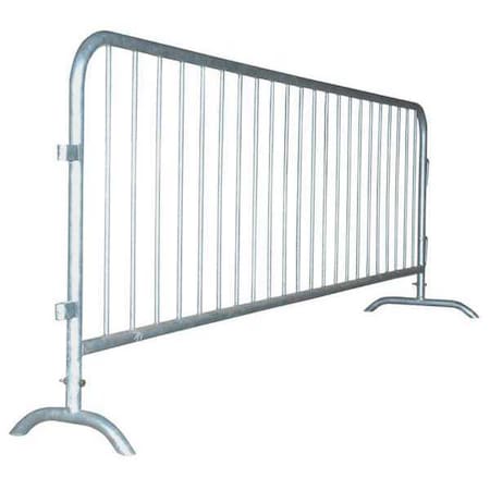 Barrier Railing, Length 101", Steel