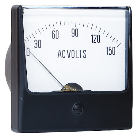 Analog Panel Meter, AC Voltage, 0-150 AC V