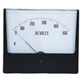 Analog Panel Meter, AC Voltage, 0-500 AC V