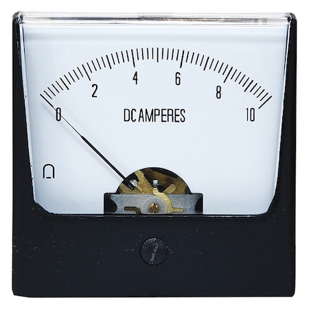 Analog Panel Meter, DC Current, 0-10 DC A
