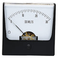 Analog Panel Meter, DC Voltage, 0-30 DC V