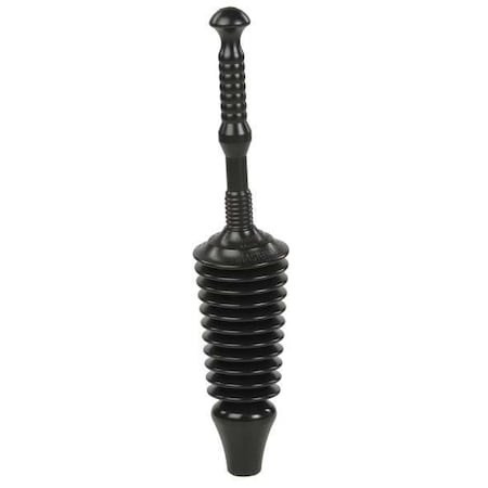 Bellows Plunger, Polyethylene, CupSize5In.
