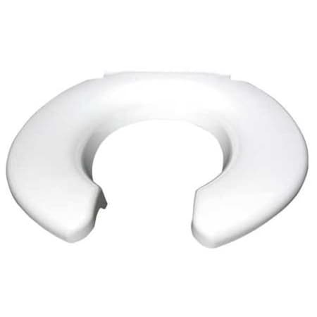 Toilet Seat Without Cover, ABS, Elongated or Round, White