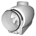 Plastic 10"D, 10.4"H, 22"W Inline Duct Fan