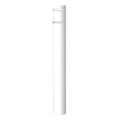Post Sleeve, 7 In Dia., 60 In H, White