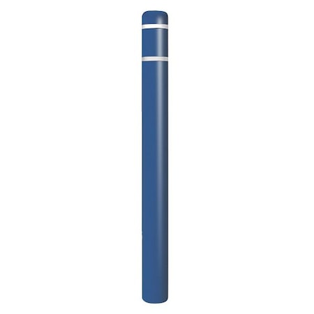 Post Sleeve, 4-1/2 In Dia., 52 In H, Blue