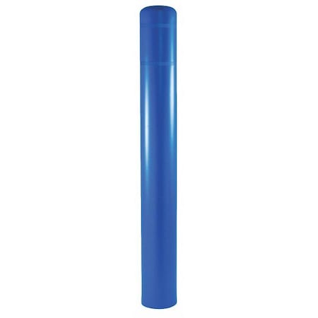 Post Sleeve, 4-1/2 In Dia., 52 In H, Blue