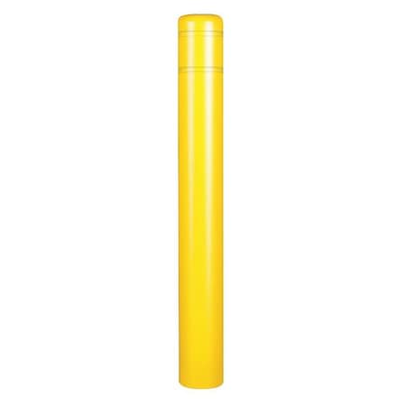 Post Sleeve, 8-7/8 In Dia., 72 In H, Yellow