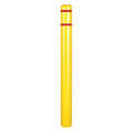Post Sleeve, 4-1/2 In Dia., 64 In H, Yellow
