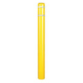 Post Sleeve, 4-1/2 In Dia., 64 In H, Yellow