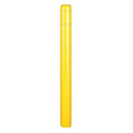 Post Sleeve, 4-1/2 In Dia., 64 In H, Yellow