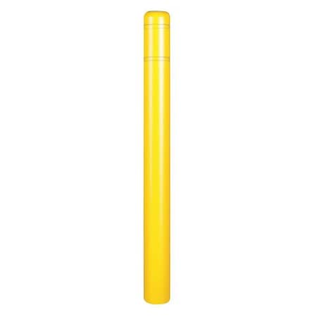 Post Sleeve, 4-1/2 In Dia., 64 In H, Yellow