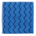 Microfiber Cloth Wipe 16" x 16", Blue