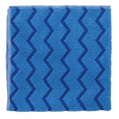 Microfiber Cloth Wipe 16" x 16", Blue