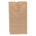 Grocery Bag Flat Bottom 10 lb Brown, Pk500