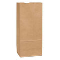 Grocery Bag Flat Bottom 16 lb Brown, Pk500
