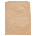 Merchandise Bag Pinched Bottom 8-1/5"x11 Brown, Pk2000