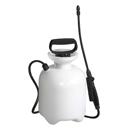1 gal Lawn Handheld Sprayer, Polyethylene, 42 in L Hose, Cone Nozzle Spray Pattern, Manual