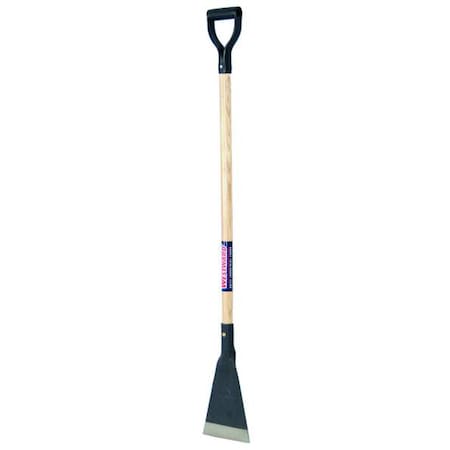 7" Steel Ice Chopper/Scraper with 39" Wood Handle