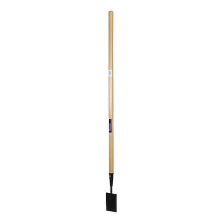 3.5" Steel Ice Chisel/Scraper with 48" Wood Handle