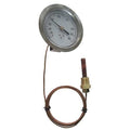 Analog Panel Mt Thermometer, 100 to 350F