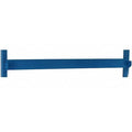Bin Rail,48 W x 1-1/2 D x 4 in. H,Blue
