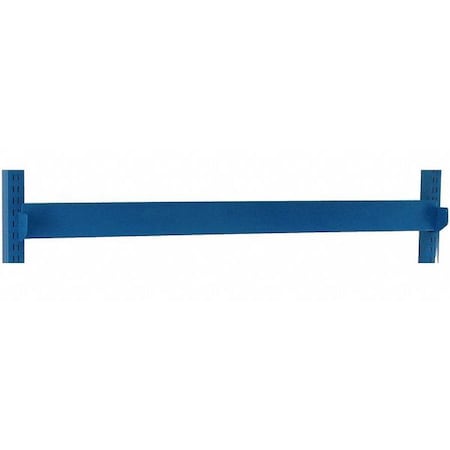 Bin Rail,48 W x 1-1/2 D x 4 in. H,Blue