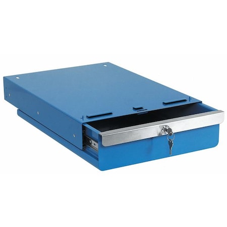 Drawer, 14-1/2 W x 20 D x 4 in. H, Blue