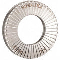 Wedge Lock Washer, For Screw Size M20 Steel, Plain Finish, 2 PK